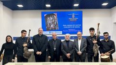 Presentaci�n del concierto de Navidad de La Real Banda en Ver�n