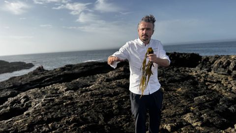 Gil Fernandez es el chef ejecutivo de la Fortalexa do Guincho en Cascais, Portugal