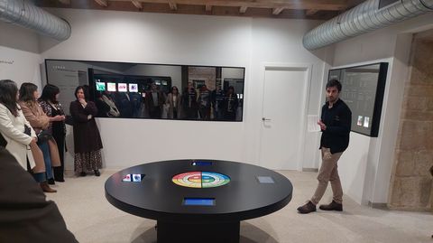 Visita guiada al pazo de Quintns, en Noalla