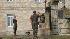 La Brilat de Pontevedra conmemora a su patrona con un sencillo acto