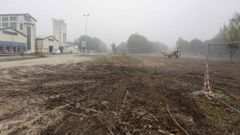 Obras para unir los paseos del Rato y del Mio en Lugo