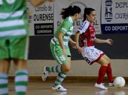 Kiko, con el bal�n, en un partido ante el As Burgas. 
