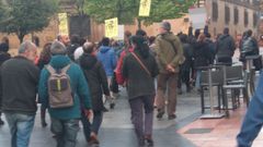 Manifestaci�n en contra del cambio clim�tico en Oviedo
