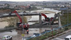 As� se est� echando abajo el escal�xtric del Chuac