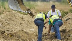 Trabajos de bsqueda en mayo de este ao