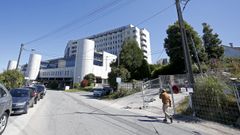 En el hospital Montecelo, de Pontevedra, hay este lunes 13 pacientes covid en planta y 9 graves en la uci 