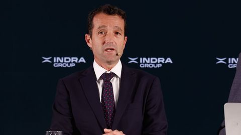 El presidente ejecutivo de Indra, Ángel Escribano