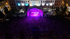 La plaza de Armas volver� a ser uno de los espacios centrales de las fiestas de Ferrol.