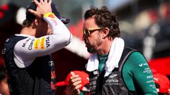 Fernando Alonso.Fernando Alonso, piloto de Aston Martin