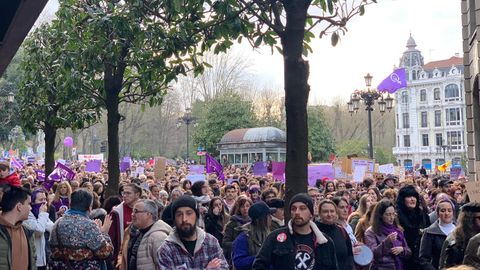 Manifestaci�n del 8M en Oviedo