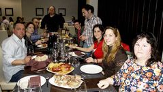 Los participantes en el cocidoday en O Barco