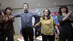 Hace justo un mes, Cristina Narbona, presidenta de honor del PSOE, particip� con Gonzalo Caballero, presidente del partido en Galicia, en un encuentro en A Coru�a que propici� una de las contadas im�genes p�blicas de la candidata In�s Rey y la secretaria local, Eva Mart�nez Ac�n