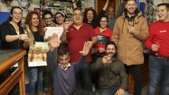 Alegr�a en el bar O Mu��o, en O Pino