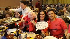 El codillo triunf� en A R�a.M�s de 800 personas degustaron codillo en el pabell�n