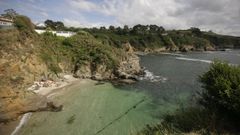 Cala de As Margaridas, en Oleiros.