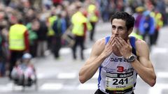 Pedro Nimo celebra su triunfo en San Sebasti�n