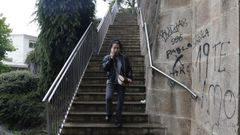 Imagen de archivo de la zona donde se ubicar el ascensor.