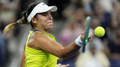 J�ssica Bouzas Maneiro, durante su participaci�n en el US Open a comienzos de septiembre.