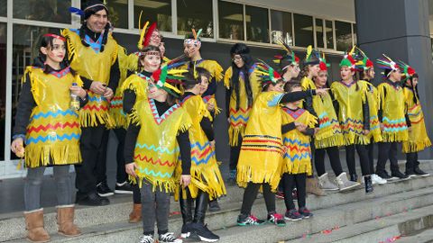 Fiestas de carnavales en los colegios de Barbanza