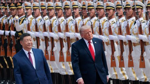 Repaso a las tropas de Xi y Trump.