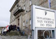 Concentraci�n de protesta de los trabajadores del Parador.