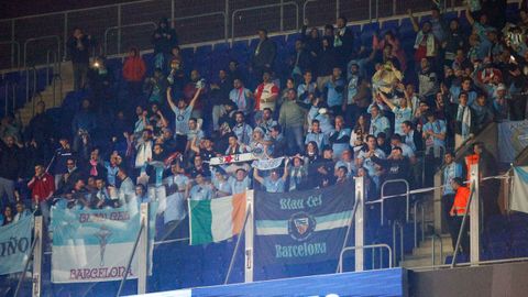 Afeccionados do Celta, moitos deles, de Blau Cel, en Cornell� a tempada pasada.