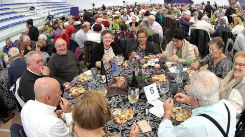 Comida de los mayores en Pobra 2023