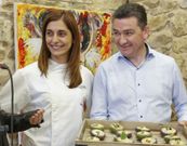 Facal e Varela, onte. 