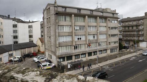 El edificio de Obras Públicas de Lugo