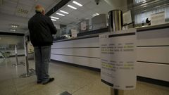 Venta de billetes de tren en la estacion de A Coru�a