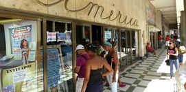 El teatro Am�rcia est� considerado el mejor Coliseo de Cuba.