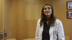 Mayca Val Sanl�s, directora de Procesos de Soporte y coordinadora de cribados en el �rea sanitaria