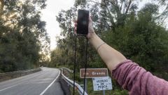 En el entorno de la ermita de Castrobux�n, Vimianzo, tambi�n hay zonas con fallos de cobertura