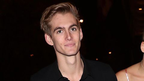 Presley Gerber, en Par�s en el 2017