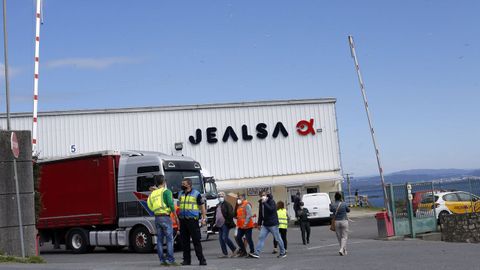 Incendio en las instalaciones de Jealsa