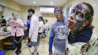 As� se prepararon los zombis para asaltar Vilagarc�a