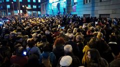 Concentraci�n feminista en Ourense