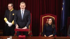 El rey Felipe VI defiende que �la mejor manera de conmemorar la Constituci�n es cumplirla�