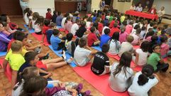 Campamento infantil celebrado en Esmelle, en foto de archivo.