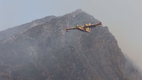 Foto tomada el a&ntilde;o pasado en el monte Cerengo, donde se ve el plegamiento geol&oacute;gico de O Courel
