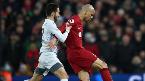 Fabinho.Fabinho con el Liverpool