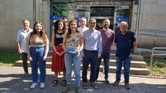 Cargos del BNG mostraron su apoyo a la iniciativa.