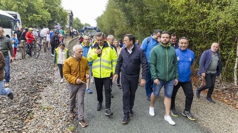 Inauguraci de la Va Verde, hace dos aos, septiembre del 2022