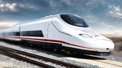 Recreaci�n realizada por Talgo de su tren de muy alta velocidad Avril