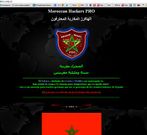 Imagen de una de las webs hackeadas en la universidad de Vigo.