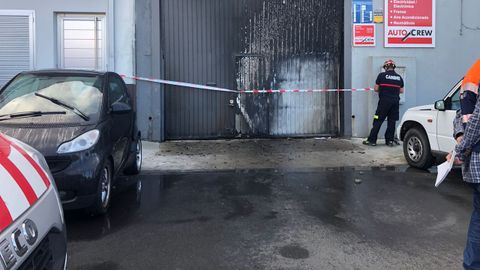 cambre.Imagen de archivo de una actuaci&oacute;n del servicio de Emerxencias de Cambre