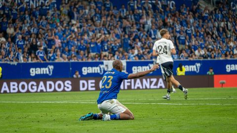 Las mejores im�genes del Real Oviedo ante el Real Madrid