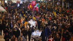 Gente en las calles de A Coru�a