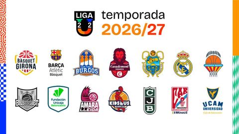 Listado de equipos participantes de la Liga U22 2026-2027.
