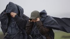 Temporal de viento y granizo en A Coru�a